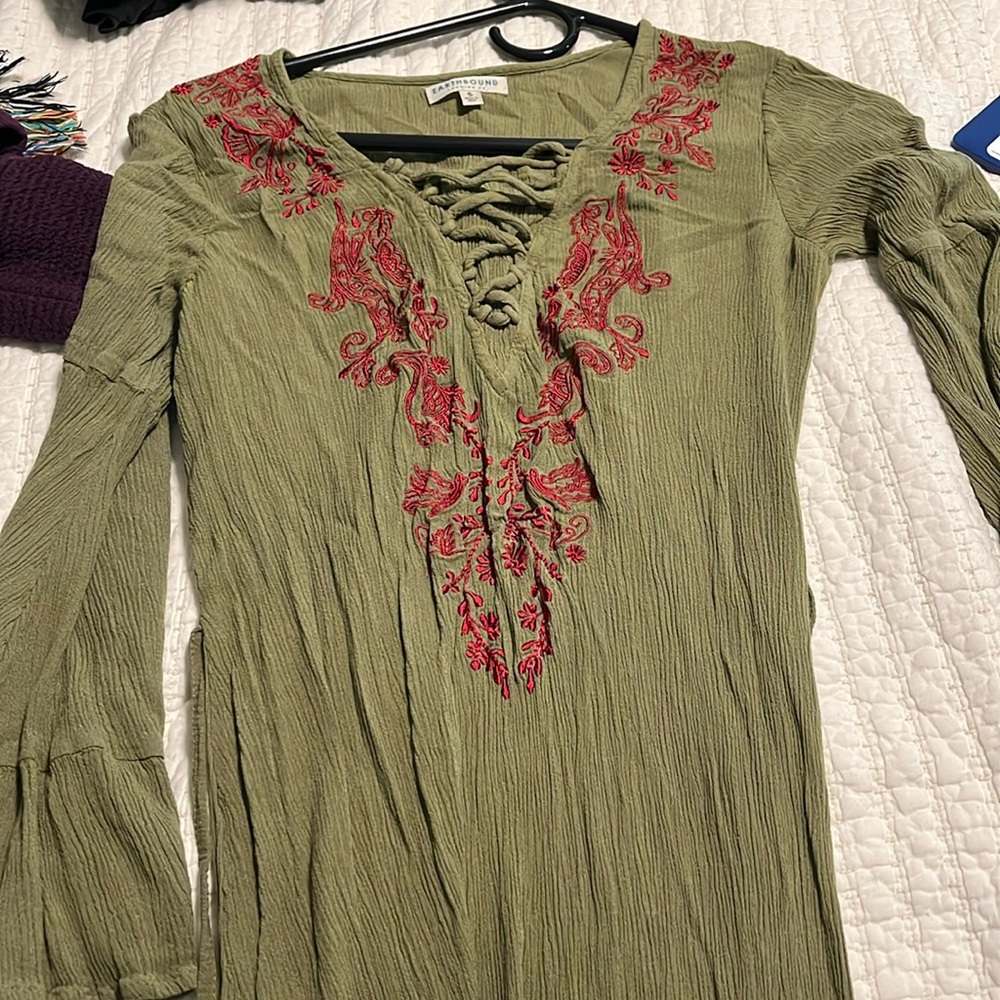 Witches dress from earth bound trading co.